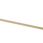 Toallero Baho Bolt oro cepillado 40cm (adhesivo 3M)