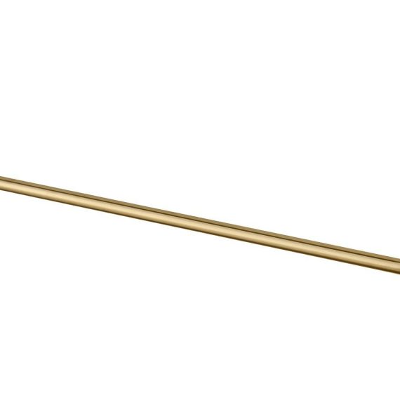 Toallero Baho Bolt oro cepillado 40cm (adhesivo 3M)