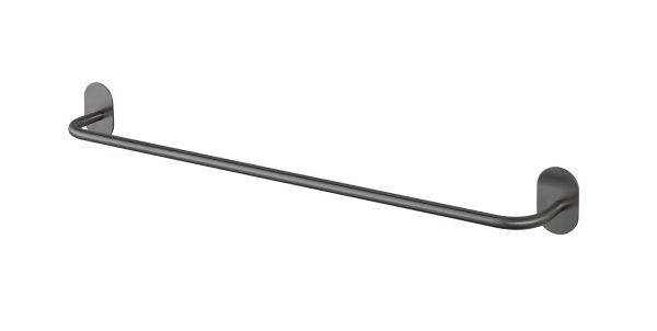 Towel rail Baho Bolt gunmetal 40cm (3M adhesive)