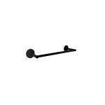 Toallero Baho Stick Round Negro Mate barra 20 cm
