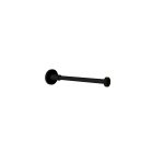 Portarrollos Baho Stick Round Negro Mate sin tapa