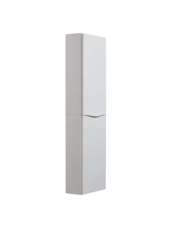 Columna Baho Lucca blanco mate izquierda