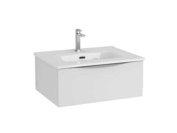 Moble Baho Lucca 1 calaix suspès 60 blanc mat