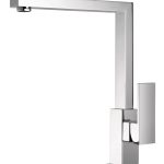 Baho Iris Küchenarmatur gerader Auslauf Chrom