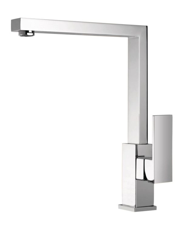 Grifo de cocina Baho Iris caño recto cromo