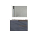 Conjunto Baho Plus 100 Donna Mare (Espejo Led)