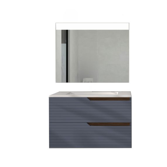 Conjunto Baho Plus 100 Donna Mare (Espejo Led)