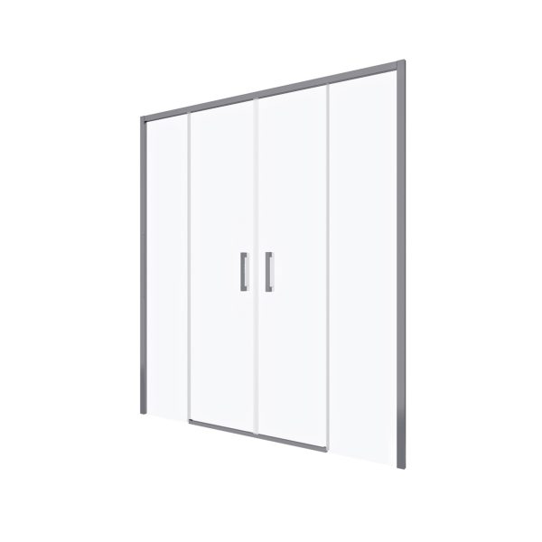 Mampara Baho Palio Longa transparente 195cm 187-190