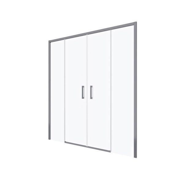 Duschabtrennung Baho Palio Longa transparent 195cm 182-185