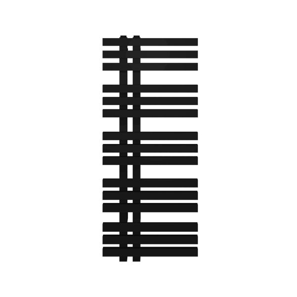 Radiador elèctric Baho Mistral 120x50 negre