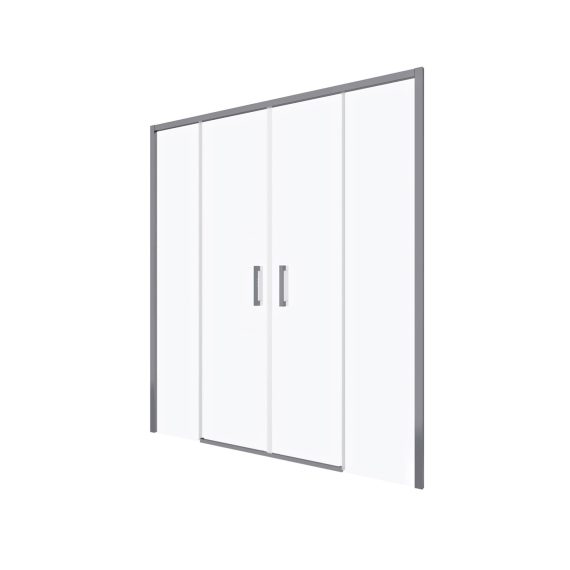 Mampara Baho Palio Longa transparente 195cm 167-170