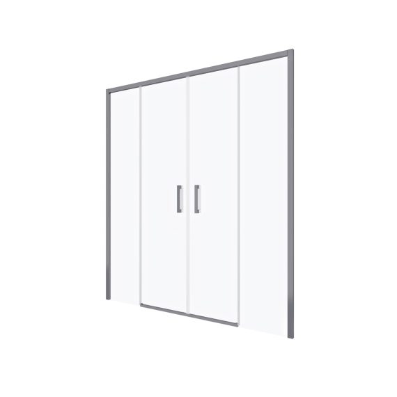 Mampara Baho Palio Longa transparente 195cm 157-160