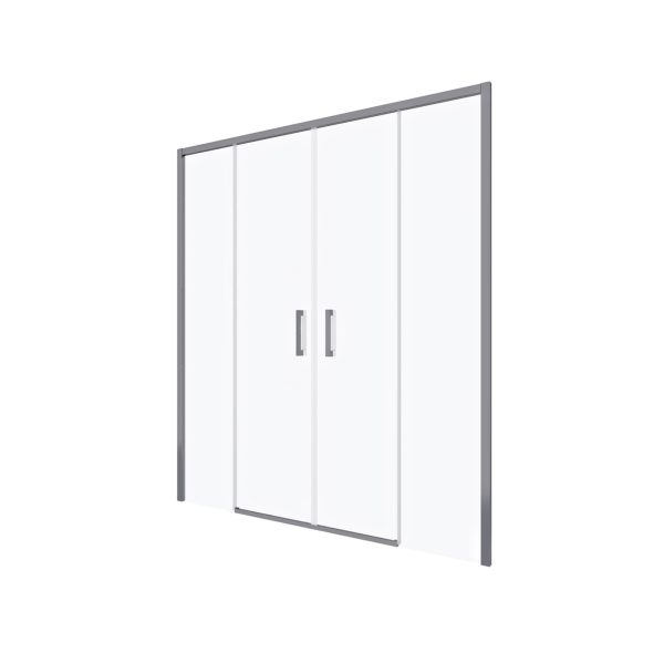 Mampara Baho Palio Longa transparente 195cm 157-160