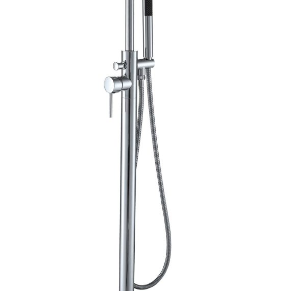 Grifo de bañera Baho Rondo Exenta cromo