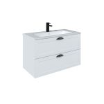 Mueble Baho Century suspendido de 100 White