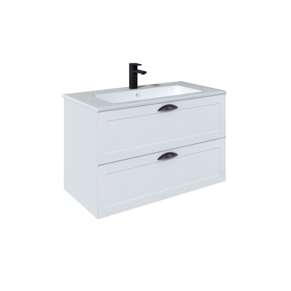 Mueble Baho Century suspendido de 100 White