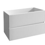 Mueble Baho Vertia 2C suspendido 100×45 Blanco mate