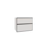 Mueble Baho Quadro suspendido 120x45cm Gris Nube Mate