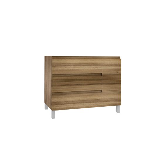 Mueble Baho Nordic Siroko 3C 1P 120x45 a suelo