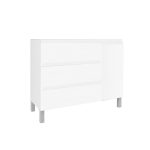 Mueble Baho Nordic Blanco mate 3C 1P 120×45 a suelo