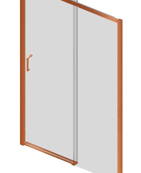 Mampara Baho Orizon Cobre 136-140cm