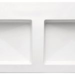 Lavabo Baho Prisma 121×46 doble seno