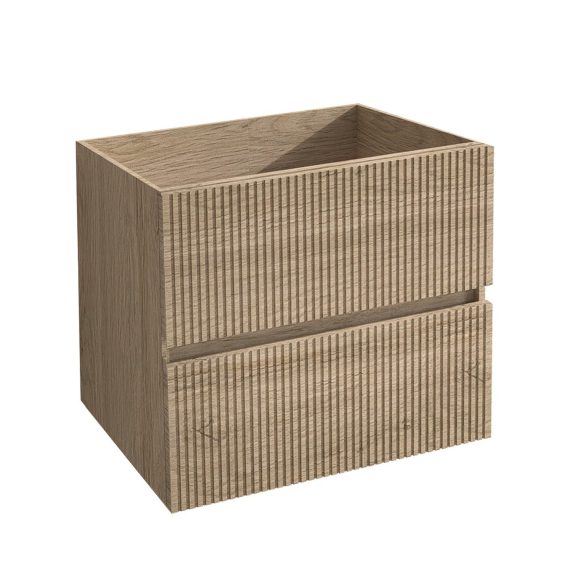Mueble Baho Vertia 2C suspendido 60x45 Roble pegaso
