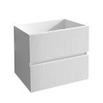 Mueble Baho Vertia 2C suspendido 60×45 Blanco mate