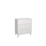 Mueble Baho Manning 3C a suelo 100 blanco mate