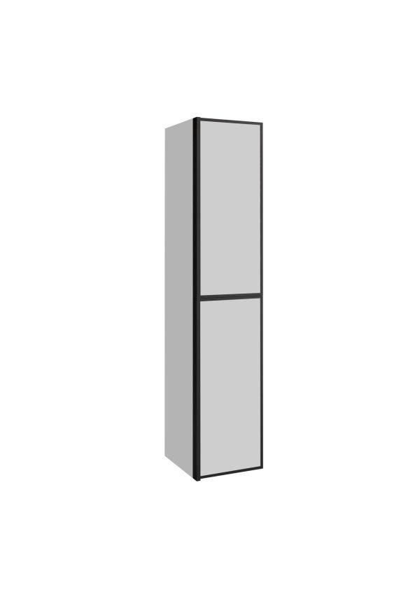 Columna reversible Baho Quadro Gris Núvol Mat 160x35cm