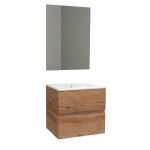 Vanity set Baho Manning wall-hung 60 juniper with plain mirror