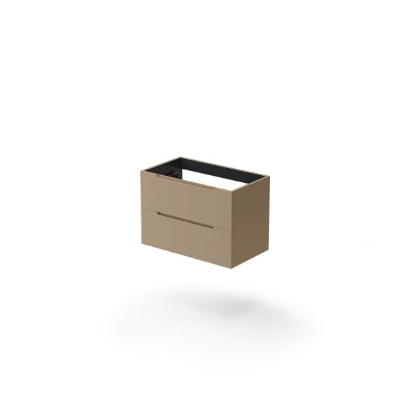 Mueble Baho Clua 2C suspendido 80 Latte mate