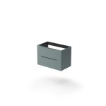 Mueble Baho Clua 2C suspendido 80 Verde jade mate