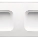 Lavabo Baho Arno 121×46 doble seno