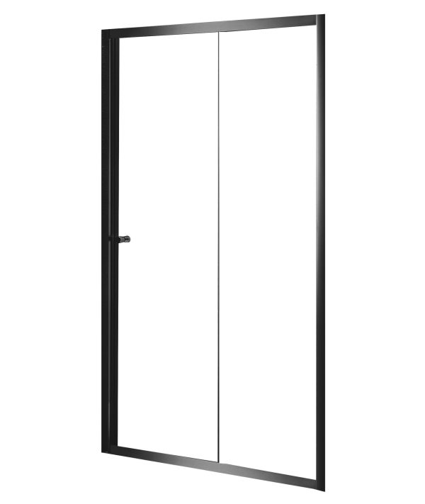 Duschabtrennung Baho Sensai Black Duschfront 150 transparent