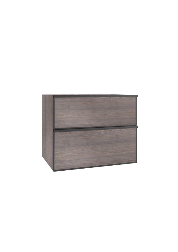 Mueble Baho Quadro suspendido 60x45cm Palma Roble
