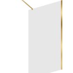 Mampara Baho Cala Oro cepillado 120cm