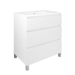 Mueble Baho Manning a suelo 80 blanco mate