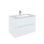 Mueble Baho Calma suspendido 80 blanco brillo