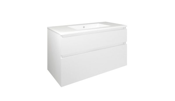 Moble Baho Manning suspès 100 blanc mat