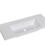 Lavabo Baho Bianco V mate 100×46