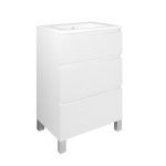 Mueble Baho Manning a suelo 60 fondo reducido blanco