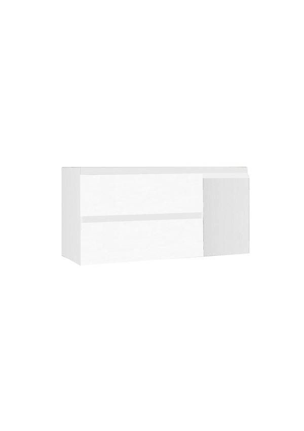 Moblet Baho Nordic 2C 1P suspès 100x45 Blanc mat