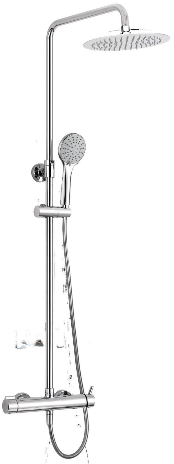 Shower set Baho Foro single-lever telescopic