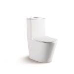 Serie Compo Baho taza carenada Rimless con tapa amortiguada