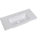 Lavabo Baho Bianco V mate 80×46