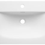 Lavabo Baho Sena 121×46 blanco mate