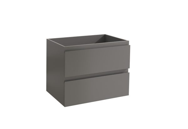 Badmöbel Baho Nordic Grau matt 2C 60x45 wandhängend