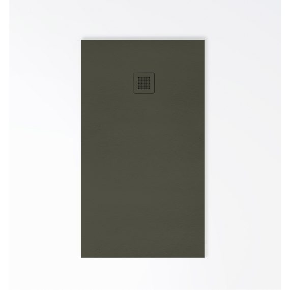 Plato ducha Baho Hidra Tex 90x100 antracita
