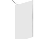 Mampara Baho Cala Cromo 100cm